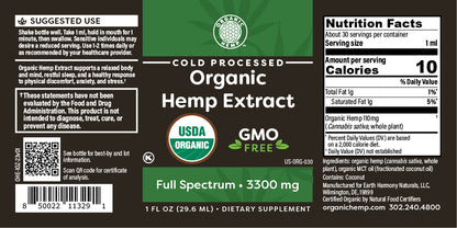 Organic Hemp Extract