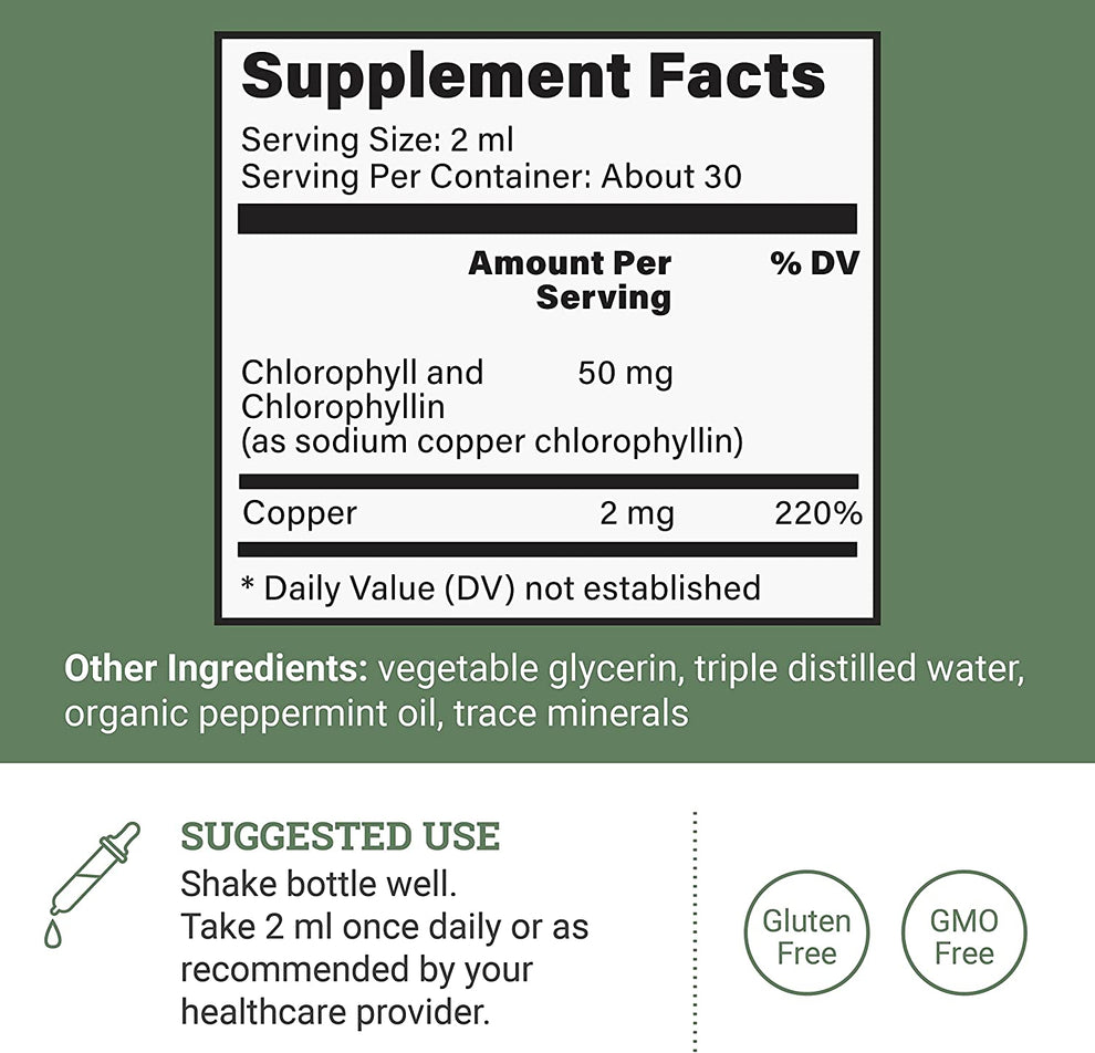 Liquid Chlorophyll Earth Harmony Retail